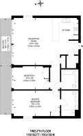 Floorplan area for info only, not for Â£/sq. ft valuation