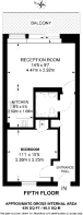 Floorplan area for info only, not for £/sq. ft valuation