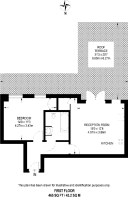 Floorplan area for info only, not for £/sq. ft valuation