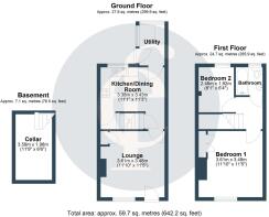 7 Mulberry Street, Stratford Upon Avon - all floor