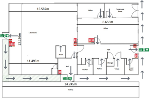 Floor/Site plan 1