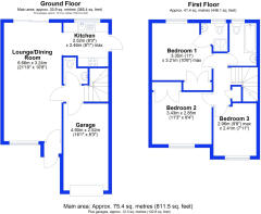 Floor plans - 91 Henley Way