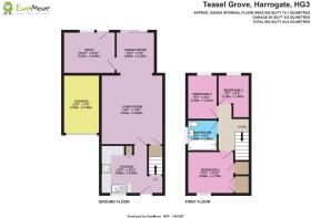 EweMove Harrogate 2D Floor Plan