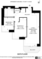 Floorplan area for info only, not for £/sq. ft valuation