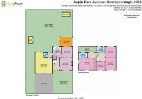 EweMove Harrogate 2D Plot Plan
