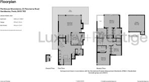 Penthouse Moondance - Floorplan