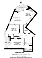 Floorplan area for info only, not for £/sq. ft valuation