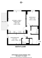 Floorplan area for info only, not for £/sq. ft valuation