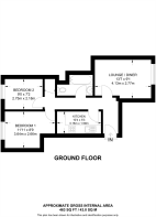 Floorplan area for info only, not for £/sq. ft valuation