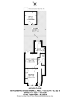 Floorplan area for info only, not for £/sq. ft valuation