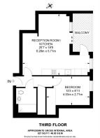 Floorplan area for info only, not for £/sq. ft valuation