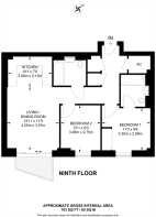 Floorplan area for info only, not for £/sq. ft valuation