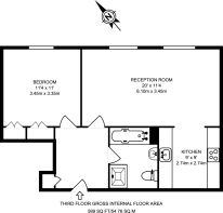 Floorplan area for info only, not for Â£/sq. ft valuation