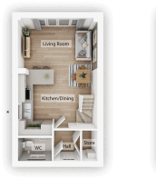 Ground Floor - 3D