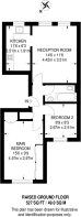 Floorplan area for info only, not for £/sq. ft valuation