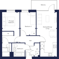 Apartment A14, The Franklin
