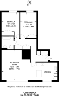 Floorplan area for info only, not for £/sq. ft valuation