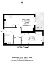 Floorplan area for info only, not for £/sq. ft valuation