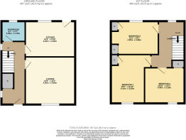 Floorplan - 121 Hillside, Glasgow, G43 1BT