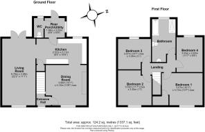 22 Laburnum Grove, Hinton, Hereford - all floors.J