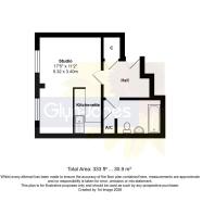 Floorplan - Flat 2a, Kingmere, South Terrace, Litt