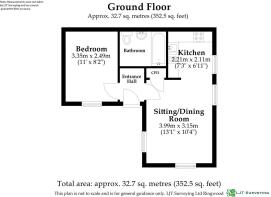 Floor Plan Flat 1, 76 High Street - all floors cop