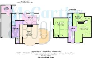 200 Baring Road, Cowes - all floors.JPG