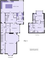Flat 1 floor plans