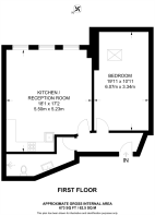 Floorplan area for info only, not for £/sq. ft valuation