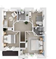 First Floor - 3D