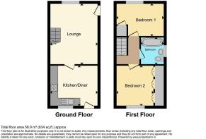 Penny Royal Close 1 - FLoorplan