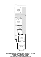 Floorplan area for info only, not for £/sq. ft valuation