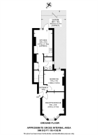 Floorplan area for info only, not for £/sq. ft valuation