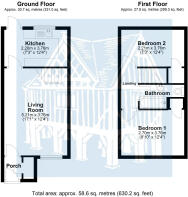 9 Reevers Road, Newent - all floors.JPG