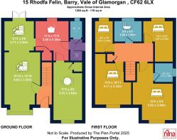 15 Rhodfa Felin Barry Vale of Glamorgan  CF62 6LX.
