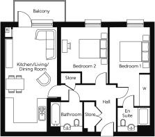 Floor Plan (plots 47 and 54)