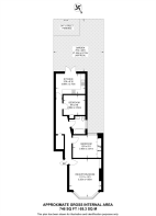 Floorplan area for info only, not for £/sq. ft valuation