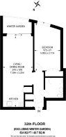 Floorplan area for info only, not for £/sq. ft valuation