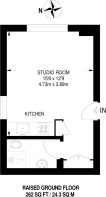 Floorplan area for info only, not for £/sq. ft valuation