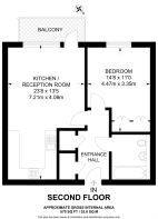 Floorplan area for info only, not for £/sq. ft valuation