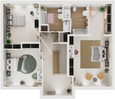 First floor plan Lichfield