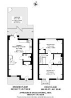 Floorplan area for info only, not for £/sq. ft valuation