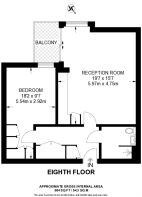 Floorplan area for info only, not for £/sq. ft valuation