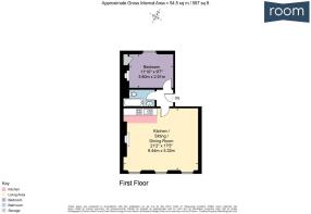 First Floor Flat, 3 Bedford Street, Bath BA1 6AD -