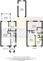 Floorplan - 73 White Horses Way, Littlehampton, BN