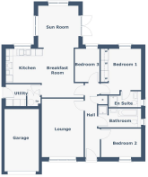 Plot 16 - Aray with Sunroom - Guildtown - Floor Pl