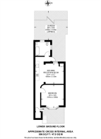 Floorplan area for info only, not for £/sq. ft valuation