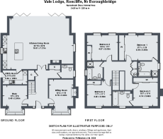 Floor plan - Vale Lodge, Roecliffe