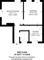 Floorplan area for info only, not for £/sq. ft valuation