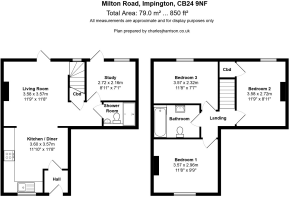Floor plan showin...